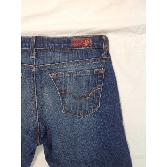 AG Adriano Goldschmied THE ANGEL Crop Capri Jeans Sz. 27 EUC - Picture 6 of 11